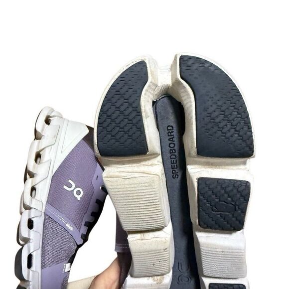 On Cloud Cloudflyer Mens Running Shoe Sneakers Shark/Pearl Size 9 No Liners - Picture 9 of 14